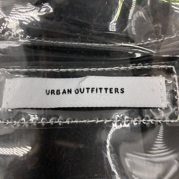 Urban Outfitters Mens Clear Vinyl Full Size Backpack - Picture 4 of 6